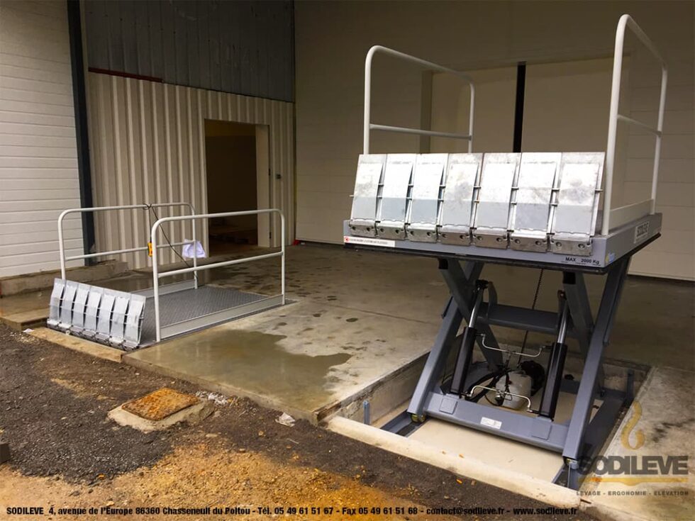 Grande Usine De Chemin De Fer Avec Quai De Chargement - Échelle 1:220 Z, Impression 3D, à Peindre Et Assembler