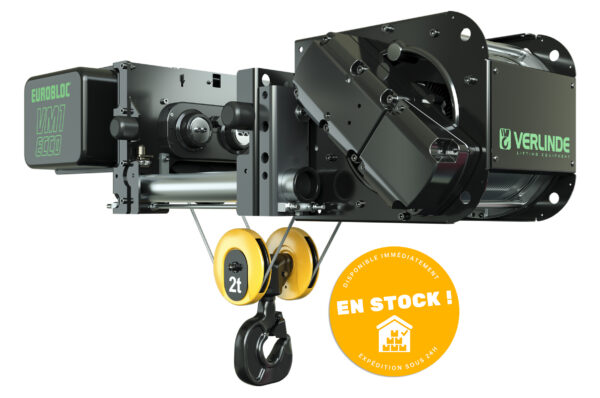 palan a cable vm verlinde en stock