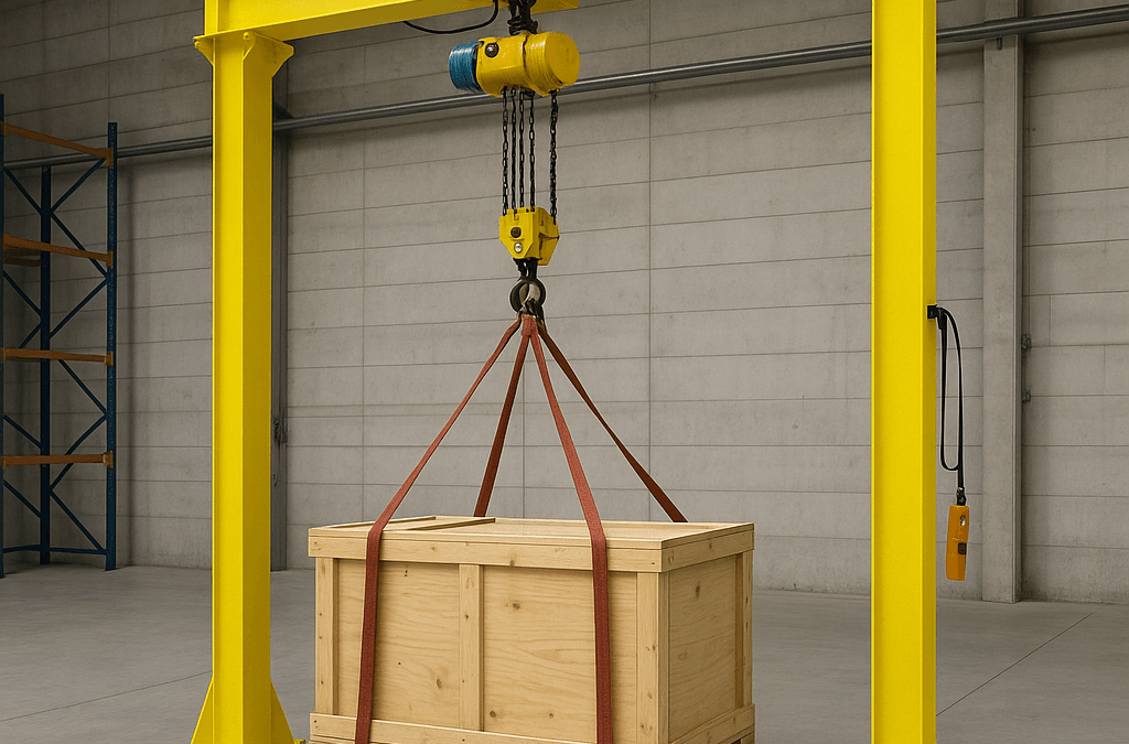 Portique de levage fixe ou mobile : comment choisir ?