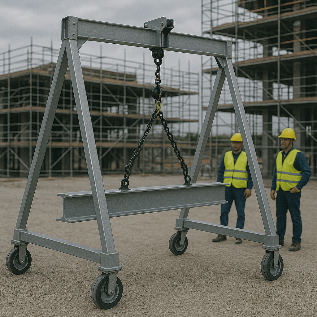 portique de levage mobile acier galva exterieur portique de levage mobile acier galva exterieur