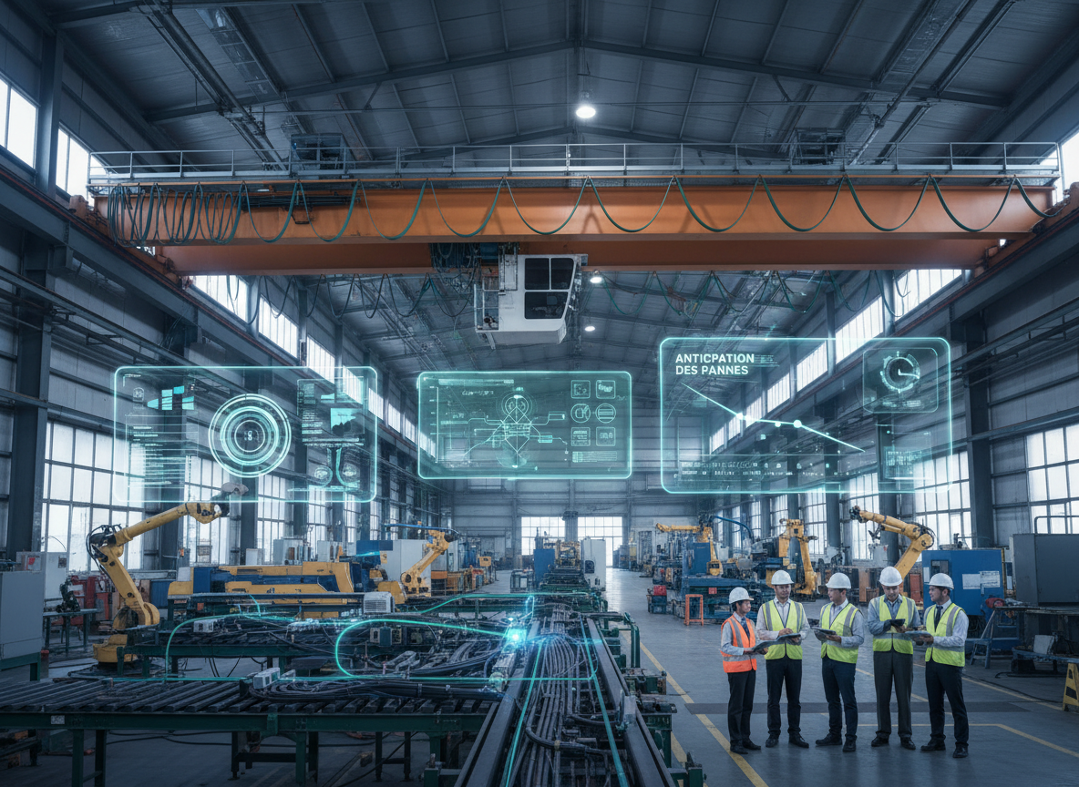 pont roulant IA analyse ces flux massifs pour anticiper les pannes sodileve