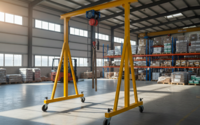 Portique de levage mobile : innovation et ergonomie