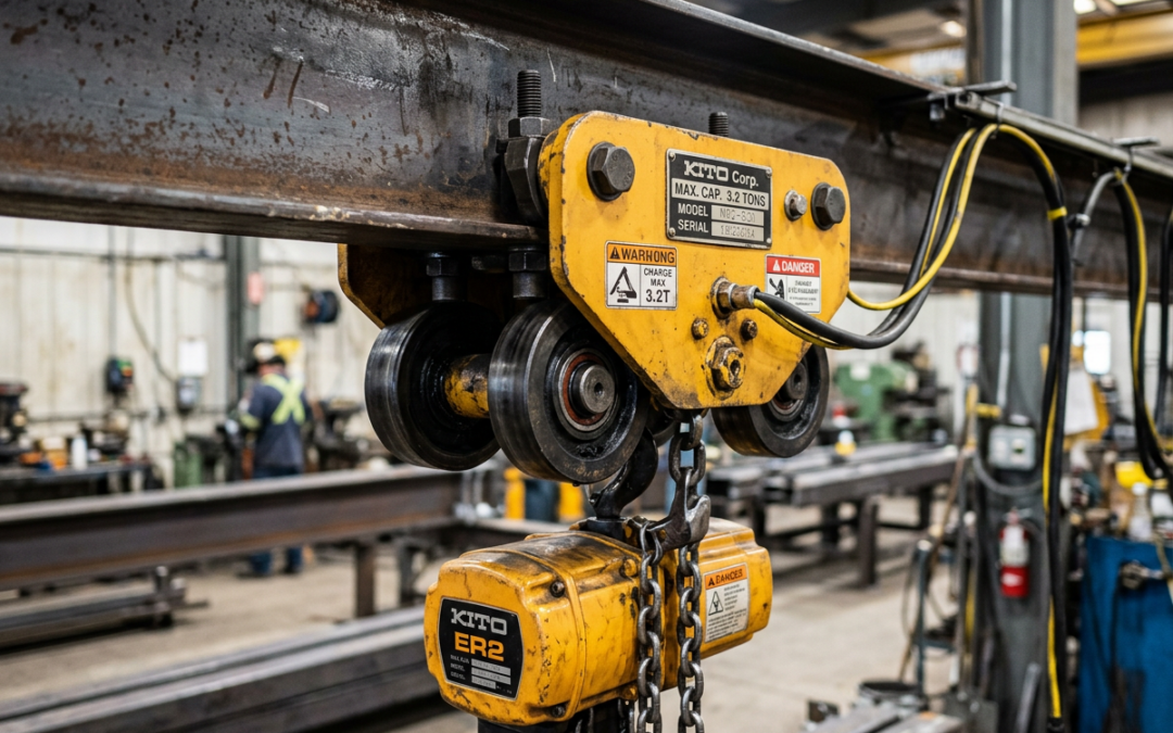 Palan monorail : guide technique, normes et tarifs 2026