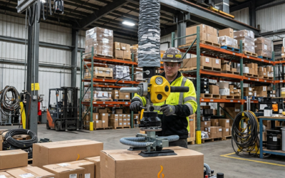 Le tube de levage : une manutention par le vide ergonomique