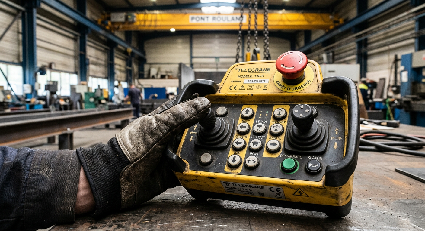 radiocommande de pont roulant sodileve