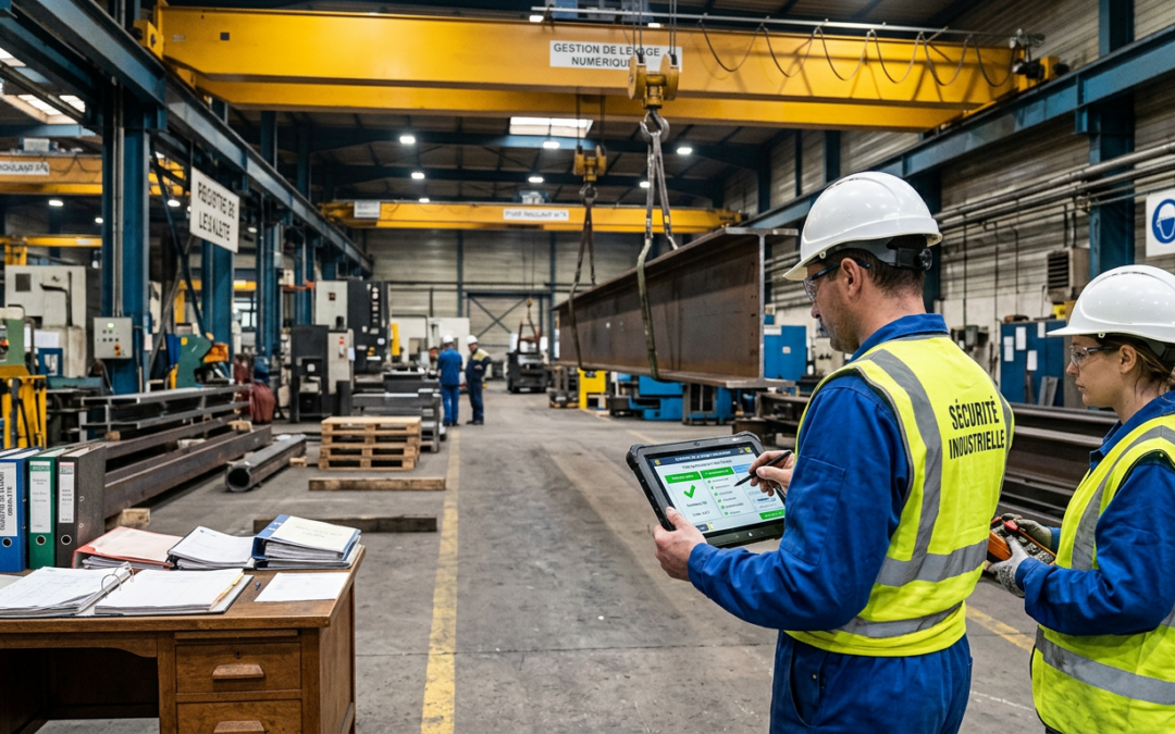 Digitalisation du levage : levier de performance industrielle